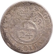 1⁄24 Thaler - Frederick William, Germany, 1668-1675 reverse image