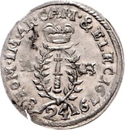 1⁄24 Thaler - Frederick William, Germany, 1679 reverse image