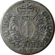 1⁄12 Thaler - Frederick III, Germany, 1692-1700 reverse image