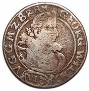 6 Groschen - George William obverse image
