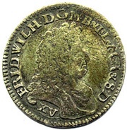 15 Kreuzers - Frederick William obverse image