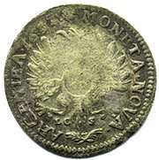 15 Kreuzers - Frederick William, Germany, 1687 reverse image