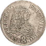 ⅓ Thaler - Frederick William obverse image