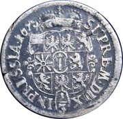⅓ Thaler - Frederick William, Germany, 1669-1676 reverse image