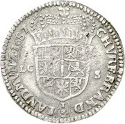 ⅓ Thaler - Frederick William, Germany, 1674-1688 reverse image