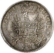 ½ Thaler - Frederick III, Germany, 1692 reverse image
