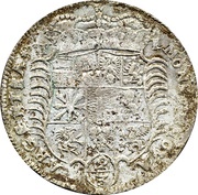 ⅔ Thaler - Frederick William, Germany, 1672-1673 reverse image