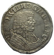 ⅔ Thaler - Frederick William obverse image