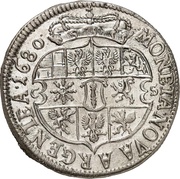 ⅔ Thaler - Frederick William, Germany, 1678-1682 reverse image