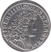 ⅔ Thaler - Frederick III obverse image
