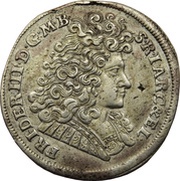 ⅔ Thaler - Frederick III obverse image