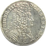 ⅔ Thaler - Frederick III obverse image