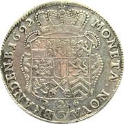⅔ Thaler - Frederick III, Germany, 1691-1694 reverse image