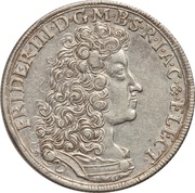 ⅔ Thaler - Frederick III obverse image