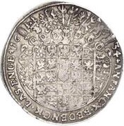 1 Thaler - George William, Germany, 1627-1635 reverse image