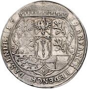 1 Thaler - George William, Germany, 1639 reverse image