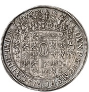 1 Thaler - Frederick William, Germany, 1680 reverse image