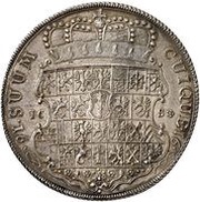 1 Thaler - Frederick III, Germany, 1691 reverse image