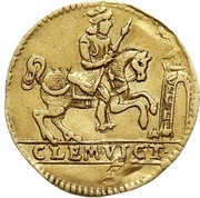 ½ Ducat - Frederick William Stettin conquest obverse image