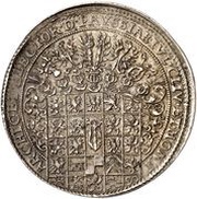 2 Thalers - George William, Germany, 1630-1631 reverse image