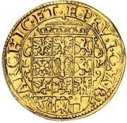 1 Goldgulden - George William, Germany, 1628 reverse image