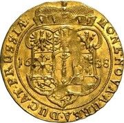 1 Ducat - Frederick William, Germany, 1657-1658 reverse image
