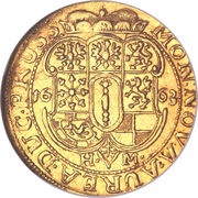 1 Ducat - Frederick William Trade Coinage, Germany, 1661-1663 reverse image