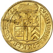 1 Ducat - Frederick William, Germany, 1664 reverse image