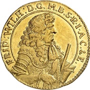 1 Ducat - Frederick William Guinea-Ducat obverse image