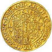 2 Ducats - George William, Germany, 1634-1636 reverse image
