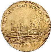 2 Ducats - Frederick William, Germany, 1677 reverse image