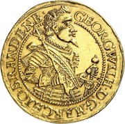 5 Ducats - George William obverse image