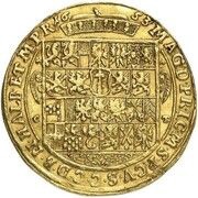 5 Ducats - Frederick William, Germany, 1652-1657 reverse image
