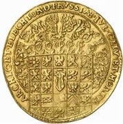 10 Ducats - George William, Germany, 1630 reverse image