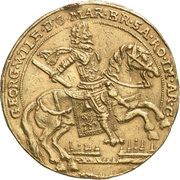 10 Ducats - George William obverse image