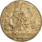 10 Ducats - Frederick William Return of Elector to Prussia obverse image