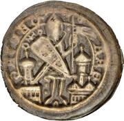 Denier Bracteate - Otto I, Germany, 1170-1184 reverse image