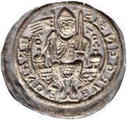 Denier Bracteate - Otto I, Germany, 1170-1184 reverse image
