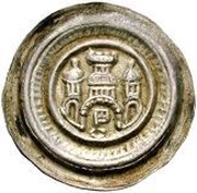 Denier Bracteate - Otto II obverse image
