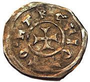 Denier - Otto IV, Germany, 1266-1308 reverse image