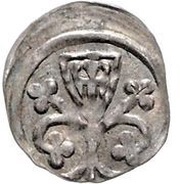 Denier - Otto IV, Germany, 1280-1285 reverse image