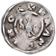 Denier - Albert III, Germany, 1283-1300 reverse image
