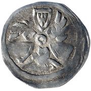 Denier - Otto IV and Otto V, Germany, 1293-1308 reverse image