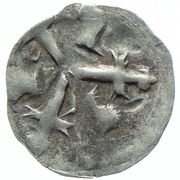 Denier - Louis I, Germany, 1345-1350 reverse image