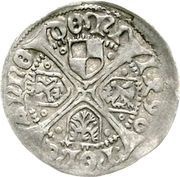 1 Groschen - John I Cicero Frankfurt, Germany, 1496 reverse image