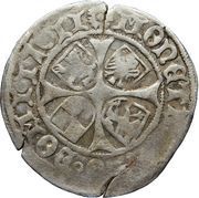 1 Groschen - Joachim I and Albert IV, Germany, 1498-1512 reverse image