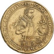 10 Ducats - Joachim III Frederick obverse image