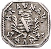 6 Kreuzers Siege coinage obverse image