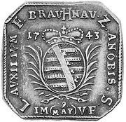 ½ Thaler Siege coinage obverse image