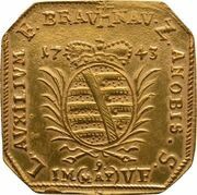 2 Ducats Siege coinage obverse image